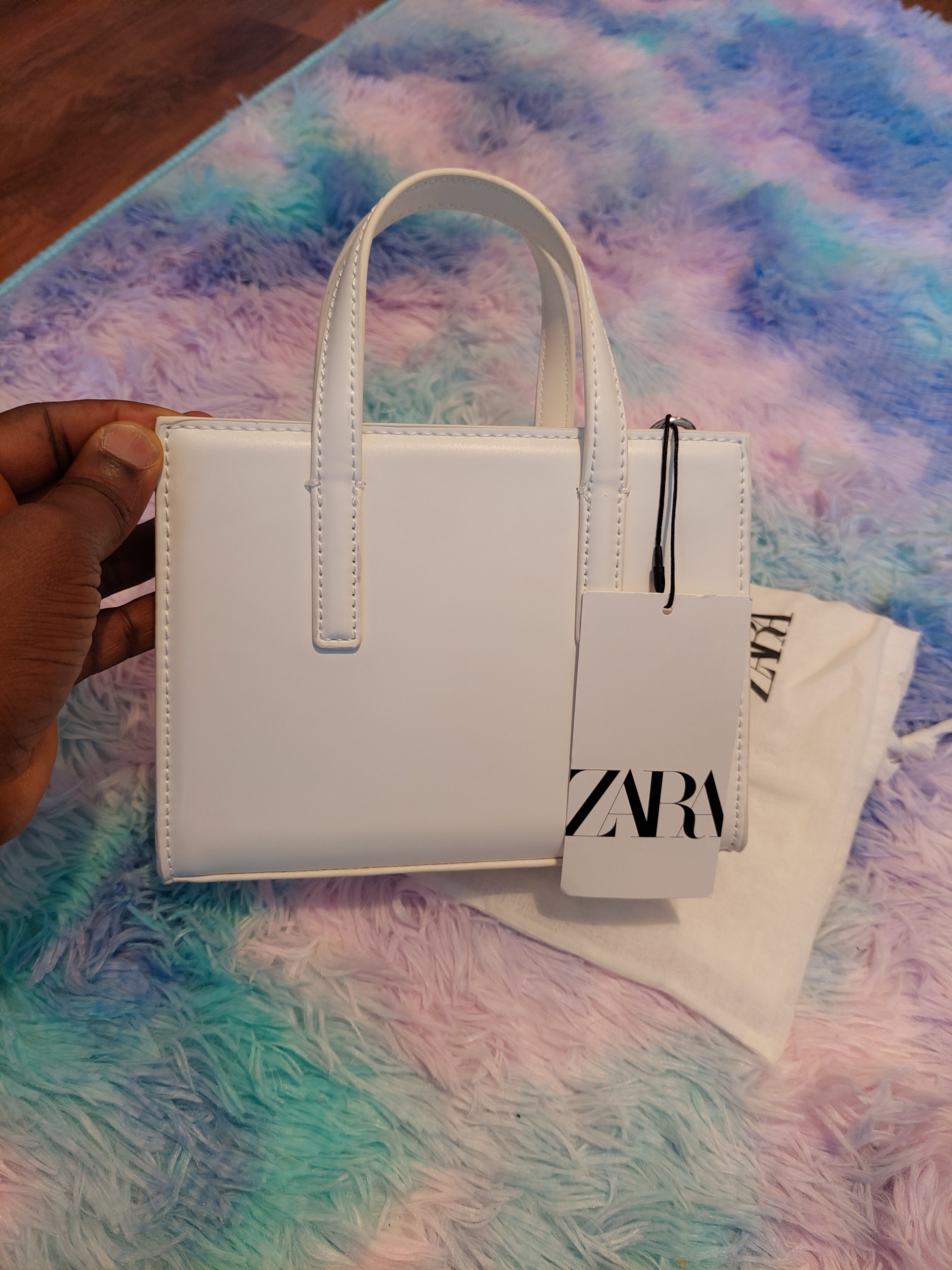 Zara Mini Bag with Block Heels