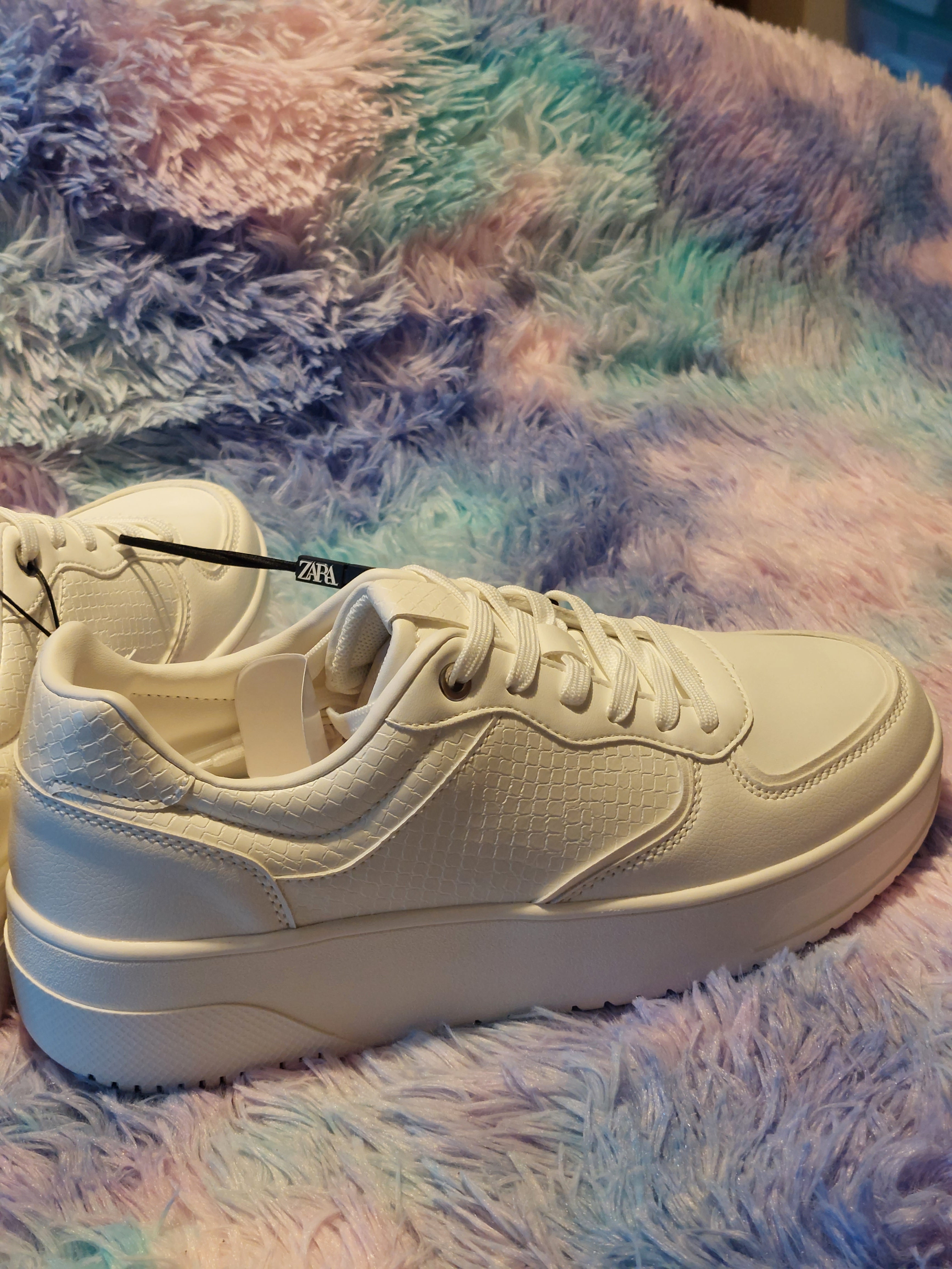 Female White Sneakers