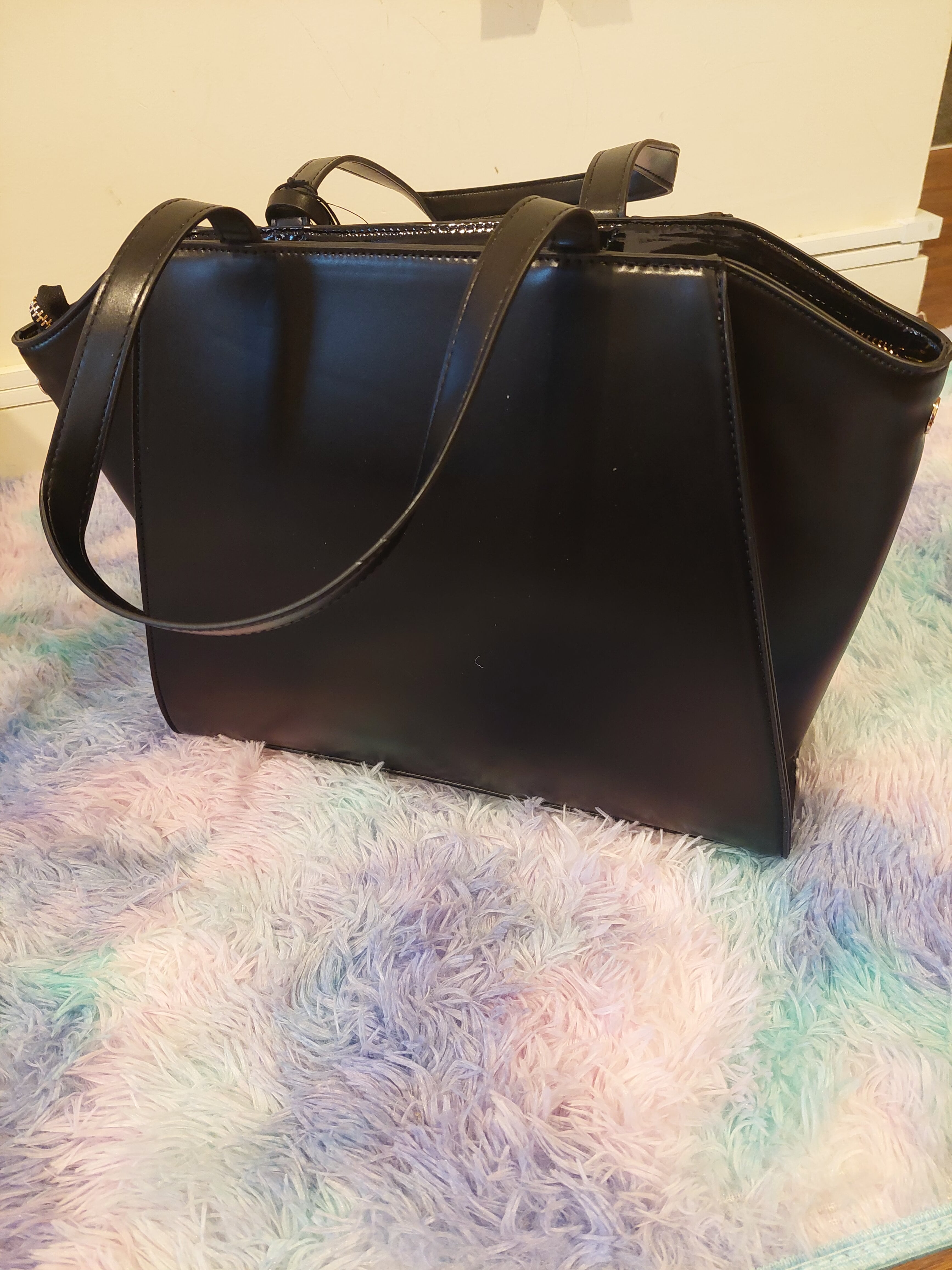 Black Charm Tote Bag