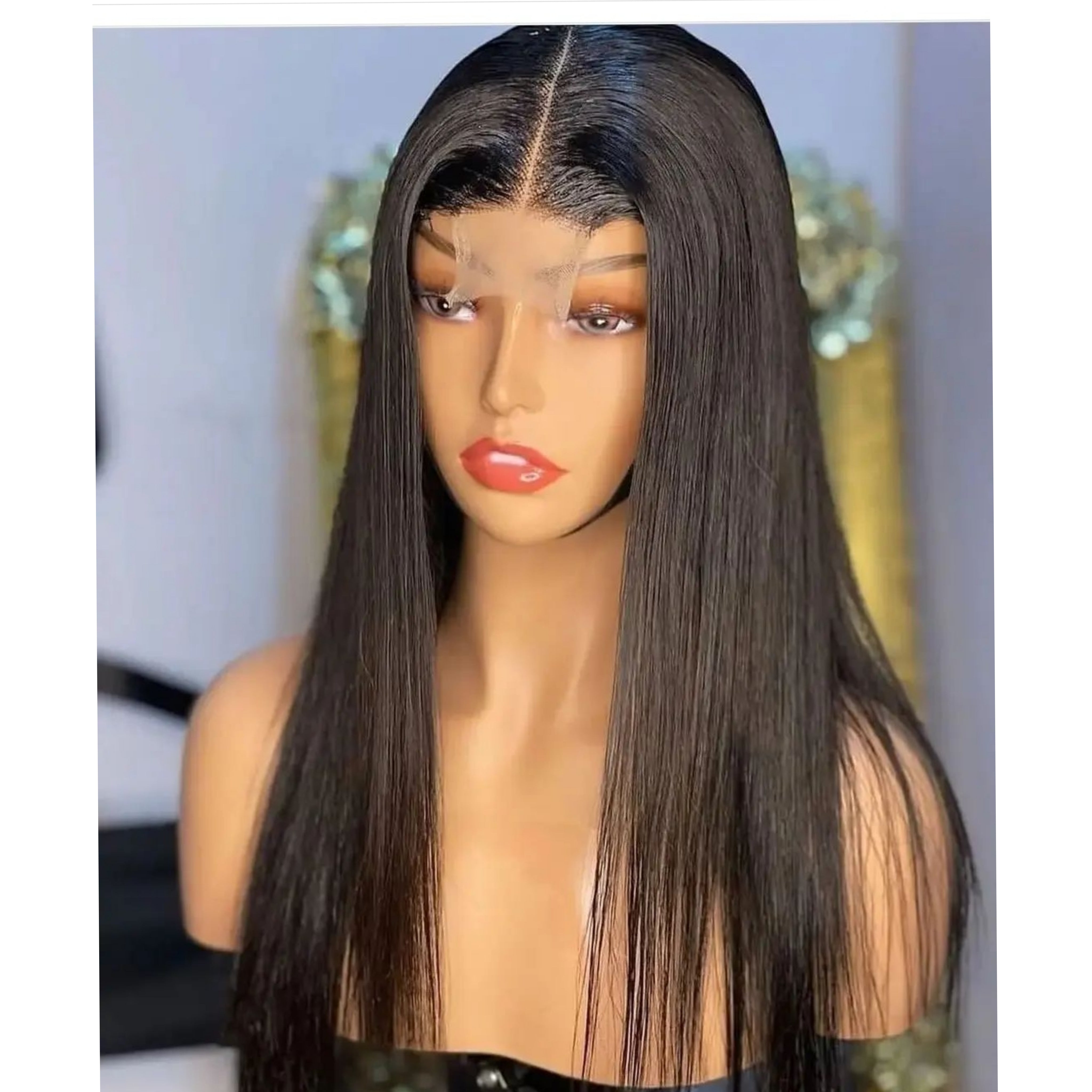 22inches Peruvian Straight 2 x 4 Closure Made