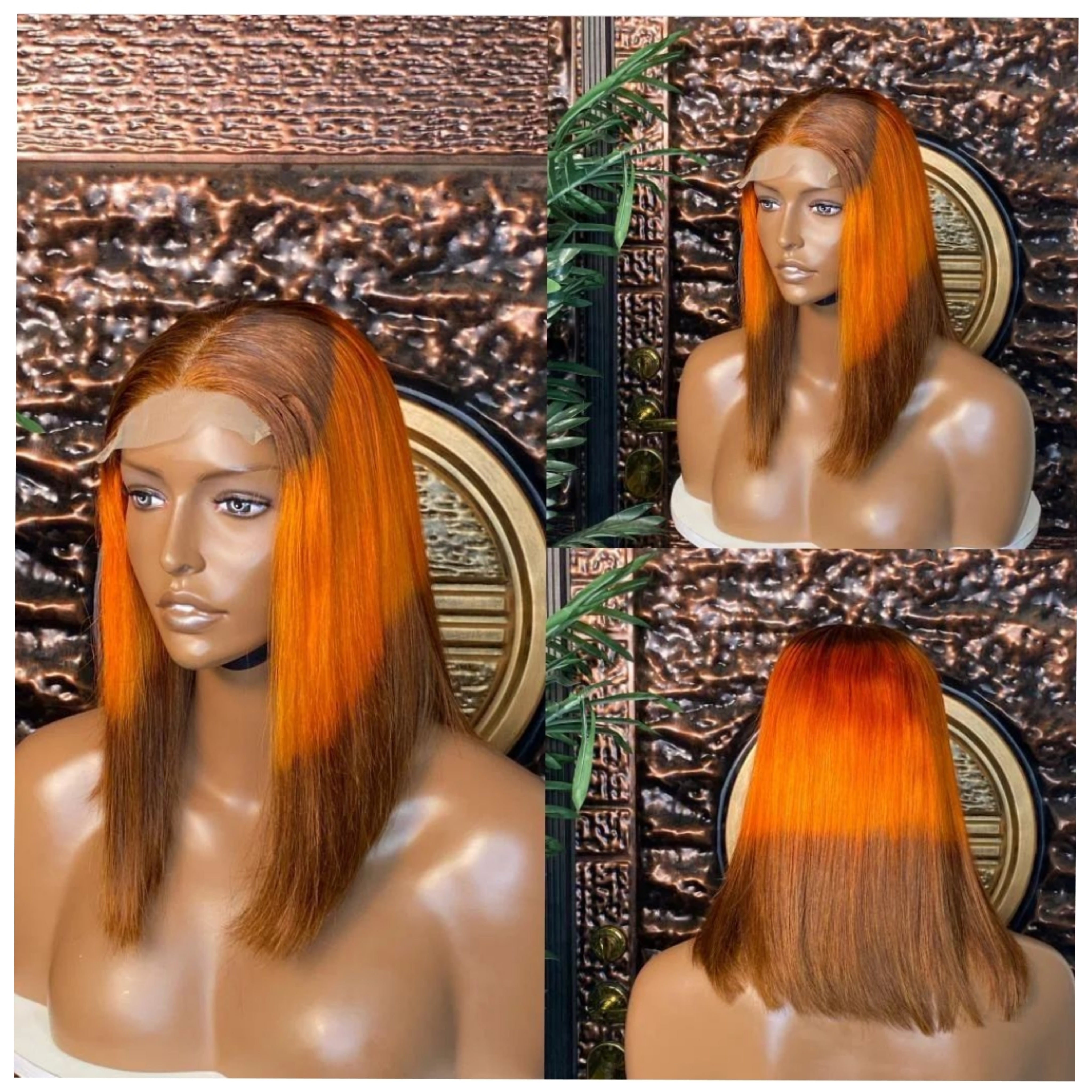 Blunt Cut Bob 3tone